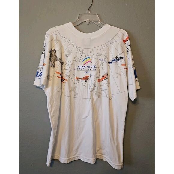 1998 EAA Oshkosh Air Venture Show Shirt Mens Sz Large - Picture 2 of 6